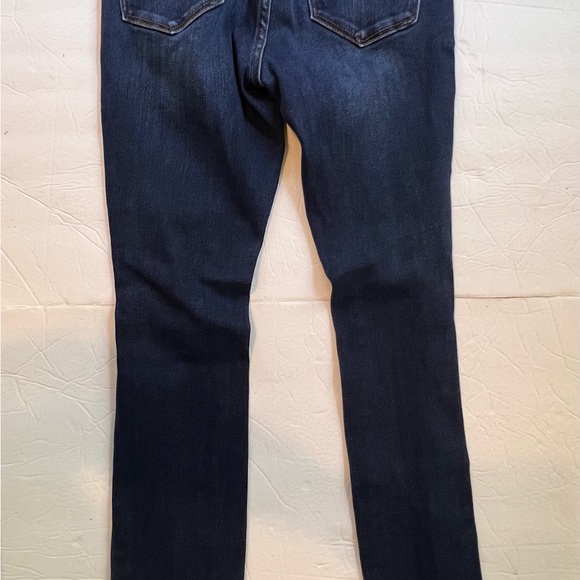 Soho NY&C Legging Denim Jeans Womens Size 2 Dark Wash Distressed Stretch Blue - Picture 7 of 10